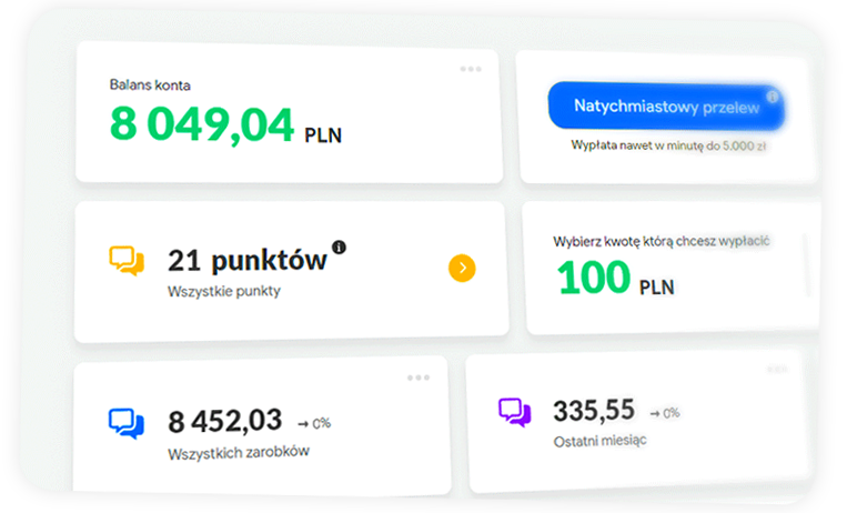 Obrazek przedstawia zrzut ekranu z panelu użytkownika